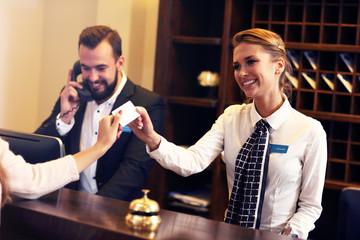 Check-in de l'Hôtel Eden 